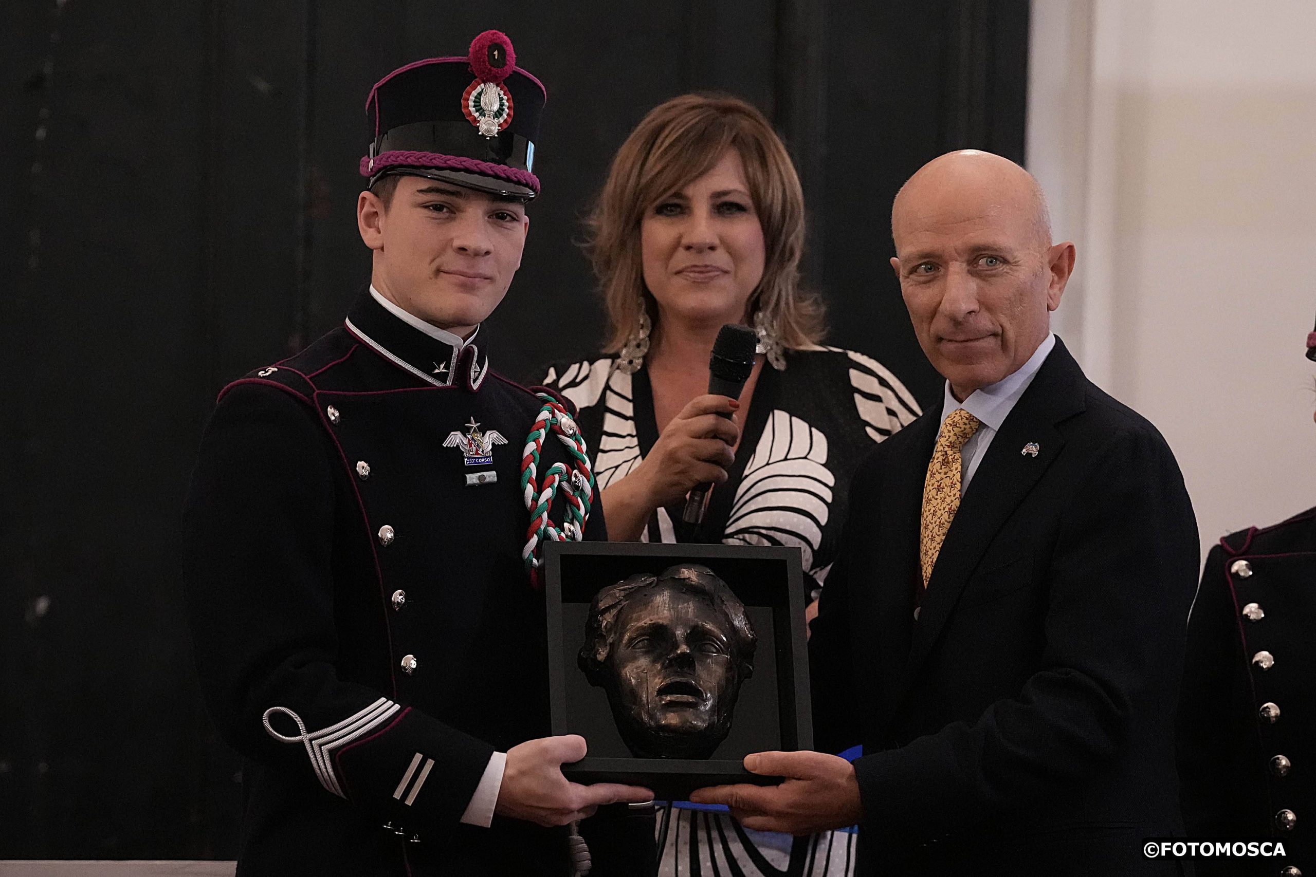 Cadetto della Scuola Militare Nunziatella, Laura Bercioux, Giuseppe Esposito Cadetto della Scuola Militare Nunziatella, Laura Bercioux, Giuseppe Esposito