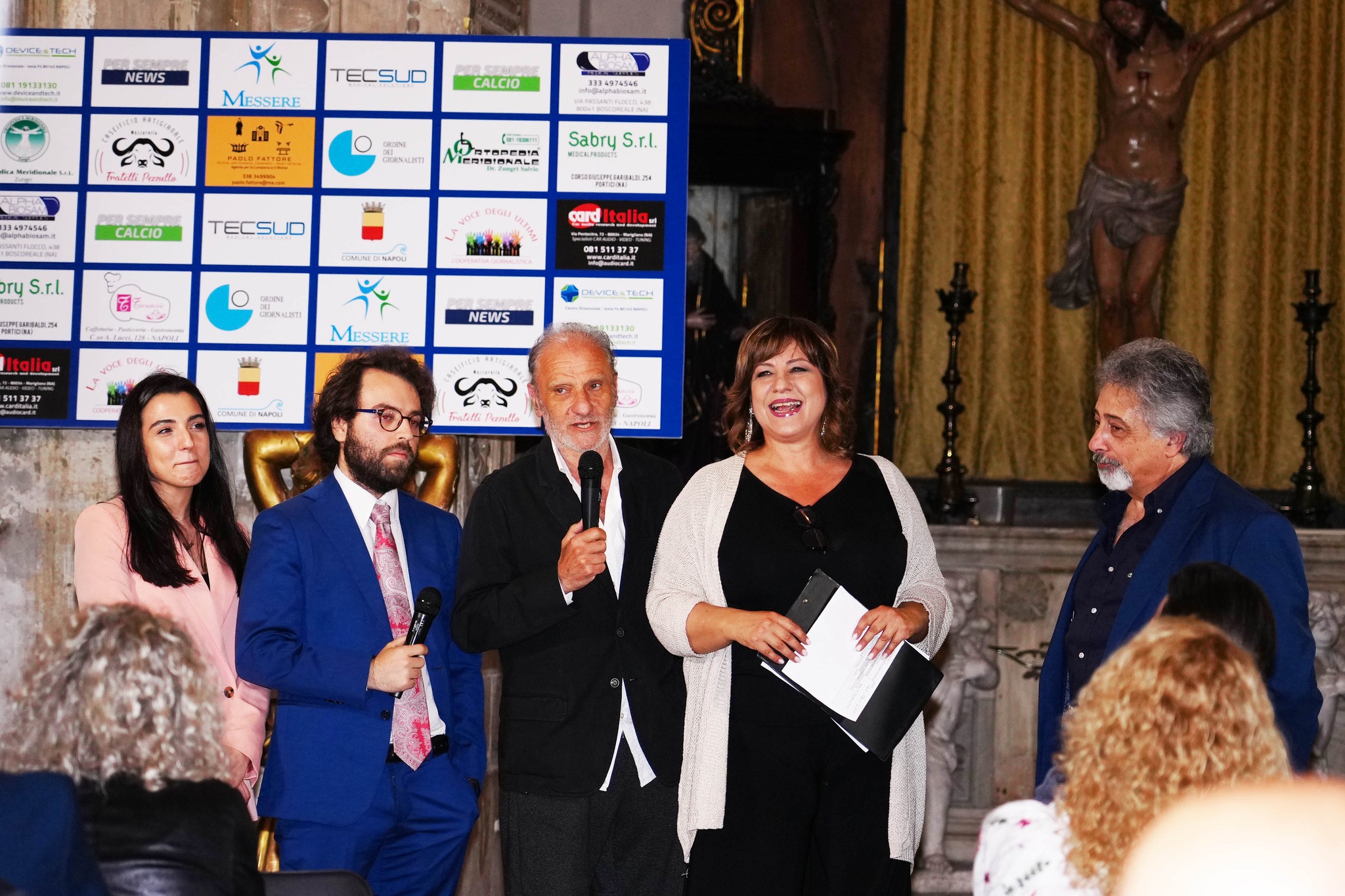 Francesca Corizza, Gianluca Mosca, Renato Rocco, Laura Bercioux, Eduardo Cautiero Francesca Corizza, Gianluca Mosca, Renato Rocco, Laura Bercioux, Eduardo Cautiero